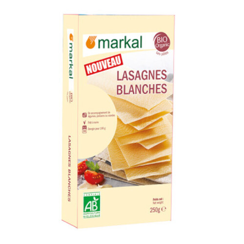 [Par Naturalia] Markal Lasagnes Blanches Bio 250g