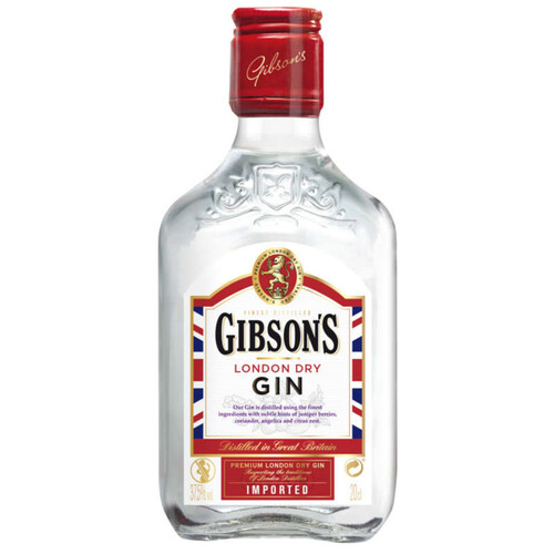 Gibson's London Dry Gin 37.5% Blister 20cl