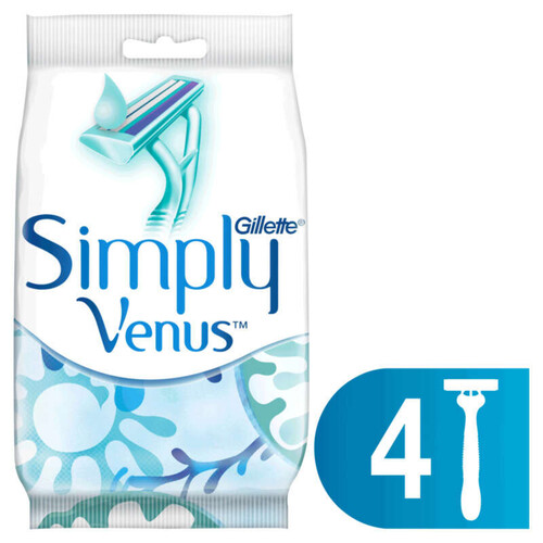 Gillette Venus Jetables Simply 2 Lames X4