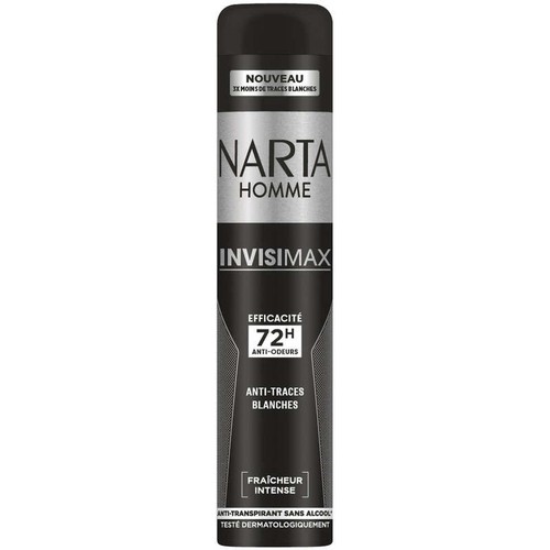 Narta Homme Déodorant InvisiMax 72H Anti-Traces Blanches Fraîcheur Intense 200ml