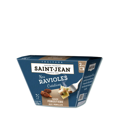 Saint Jean Box ravioles sauce saint marcellin et noix du dauphiné saint jean 300g