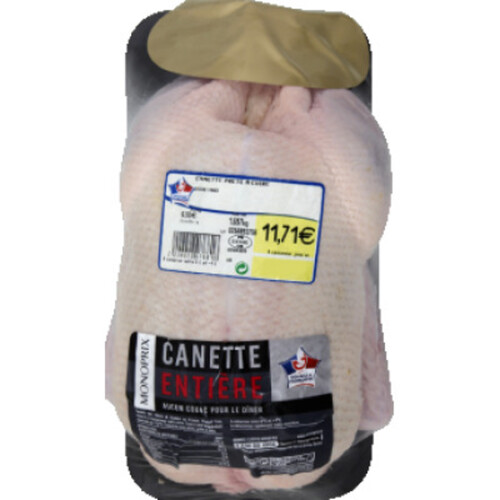 Monoprix Mpx Canette Entiere 1,65Kg