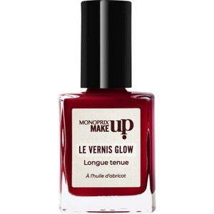 Monoprix Make Up Vernis Gel Glow Bordeaux 5 ml