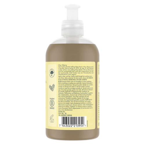 Shea Moisture après-shampooing huile de ricin noir de jamaïque 384ml