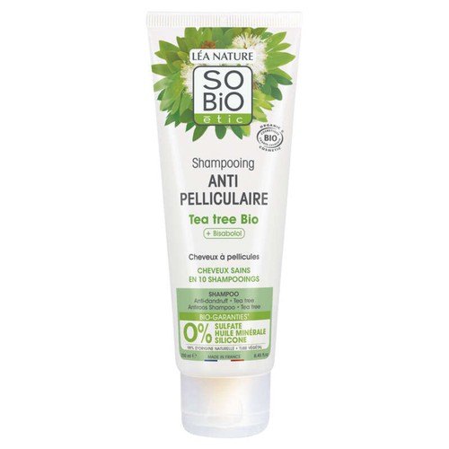 SO'BiO Étic Shampooing Anti Pelliculaire au Tea Tree 250ml