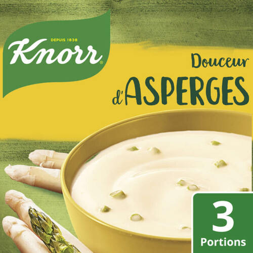 Knorr Soupe Douceur d'Asperges 96g 3 Portions