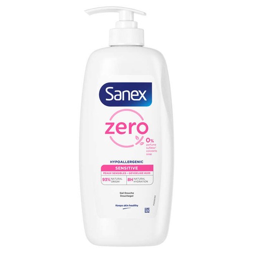 Sanex Pompe Gel Douche Zéro Sensitive Pompe 700ml