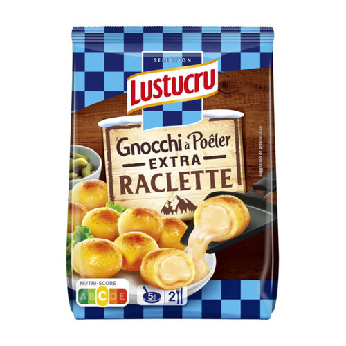 Lustucru Selection Gnocchi a poeler extra raclette 280g lustucru selection