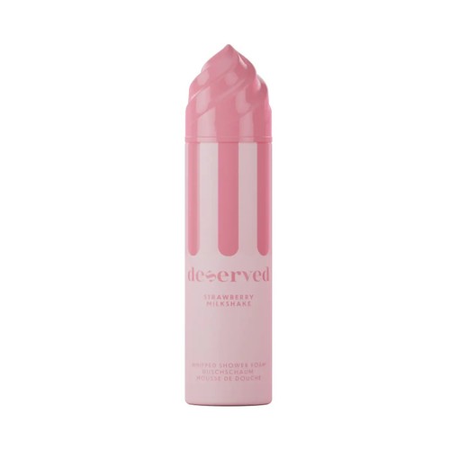 Deserved Mousse de Douche Milkshake Fraise 250ml