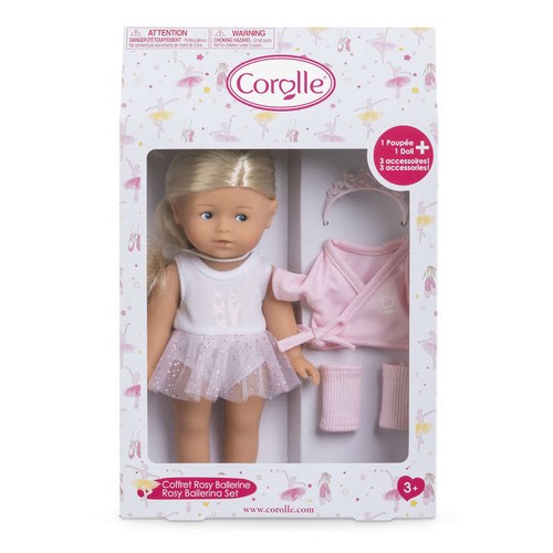 Corolle Coffret Poupée Mini Corolline Rosy Ballerine