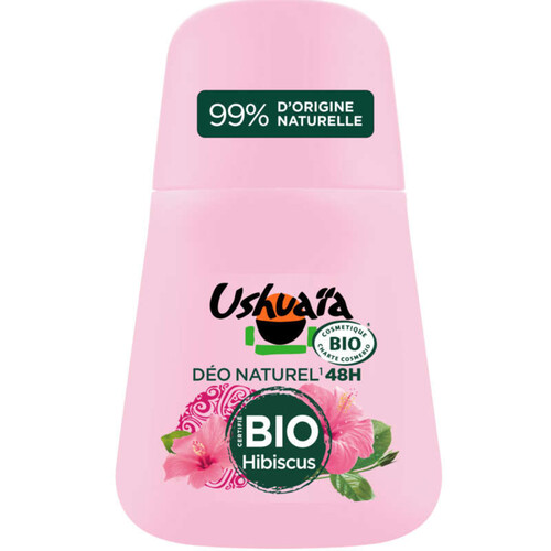 Ushuaia Déodorant Hibiscus 48H Bio 50ml