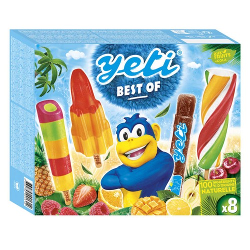 Yeti Best Of glace à l'eau x8
