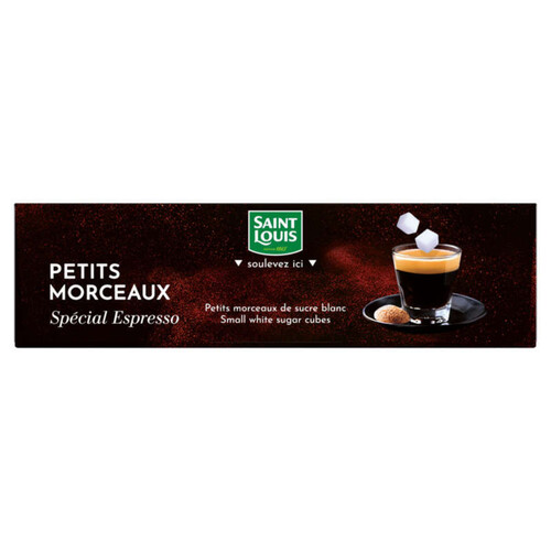 Saint Louis Petits Morceaux de Sucre Spécial Espresso 1kg