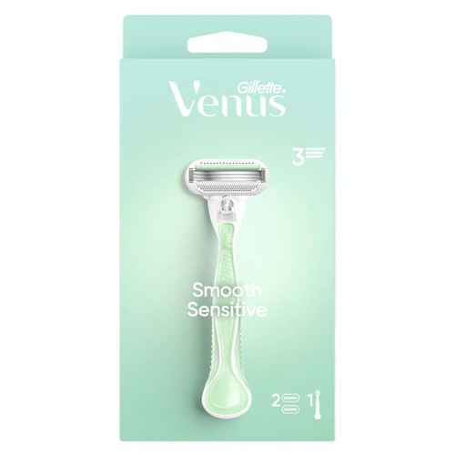 Gillette Venus Rasoir Smooth Sensitive  + 2 Lames