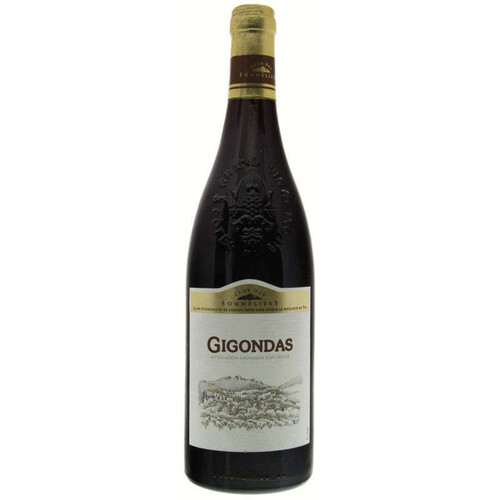 Club Des Sommeliers Gigondas - Vallée du Rhône - Vin rouge - 75cl