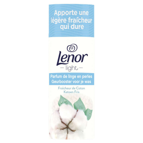 Lenor Parfum de Linges en Perles Senteur Fraicheur de Coton 14 Lavages