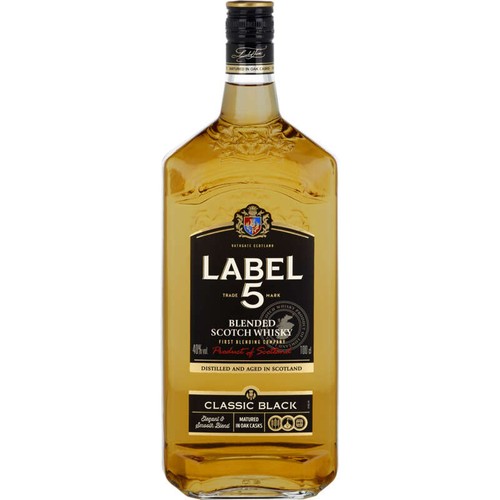 Label 5 Scotch Whisky 1L