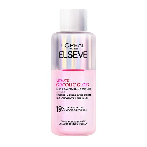 L'Oréal Paris Elseve glycolic gloss soin lamination 5min 200ml