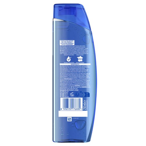 Head & Shoulders Pure Intense Détox Du Cuir Chevelu Shampooing Antipelliculaire 250ml