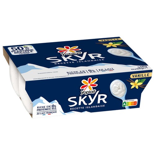 Skyr Yoplait vanille 4x100g