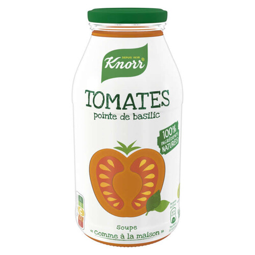 Knorr Comme à La Maison Soupe Tomates Pointe de Basilic Bouteille 45cl