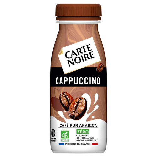 Carte Noire Cappuccino Prêt À Boire Bio 250ml