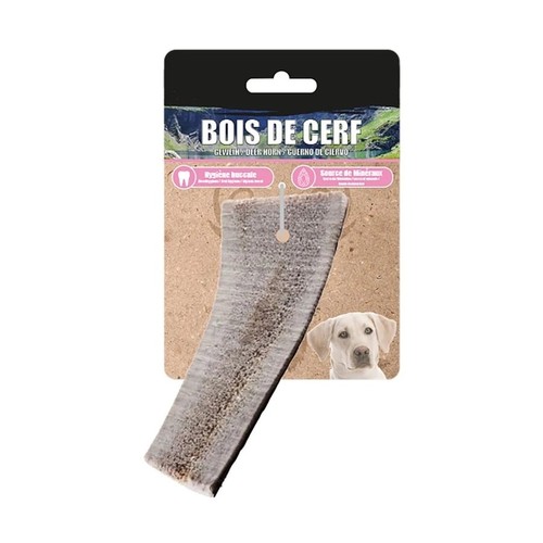 Wouapy Friandise Chien Demi bois de cerf