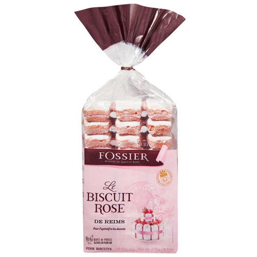 Fossier Le biscuit rose de reims sachet 250g