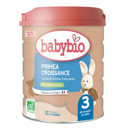 Babybio Lait Croissance Priméa 3 dès 10 mois 800g
