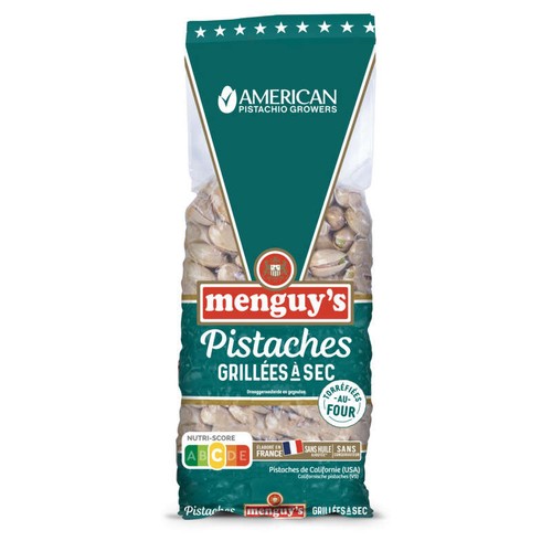 Menguy's Pistaches grillées à sec 290g