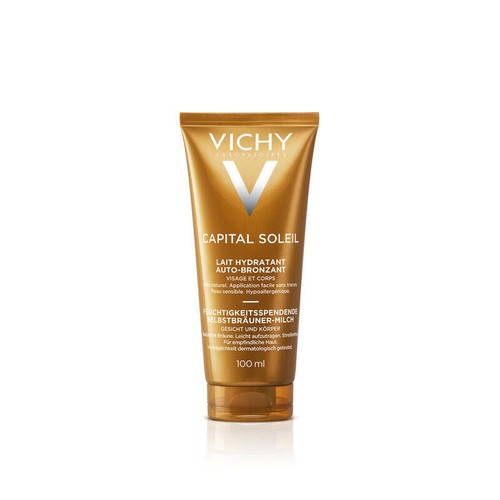[Para] Vichy Capital Soleil Auto Bronzant Visage et Corps 100ml