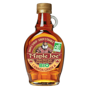 Maple Joe Sirop d'Erable Bouteille Bio 250g