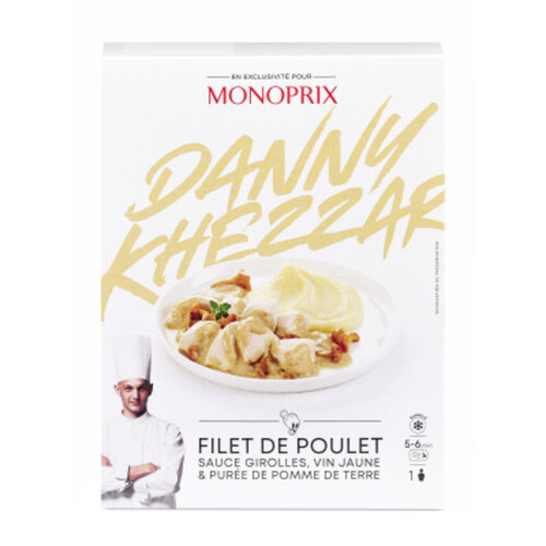 Monoprix Poulet Sauce Girolles Purée 350g