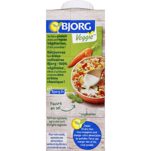 Bjorg Riz Cuisine Bio 20cl