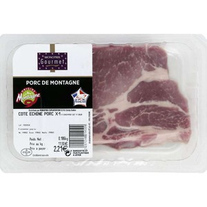 Monoprix Gourmet Côte Échine Porc x1 170g