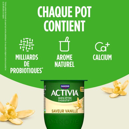 Activia Yaourt Vanille Bifidus 12x125g