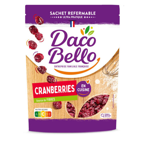 Daco Bello Cranberries Tendres 200G