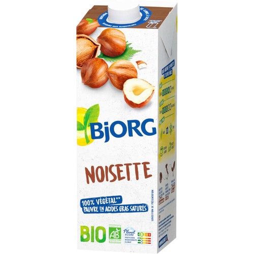 Bjorg Boisson Végétale Noisette Bio 1L