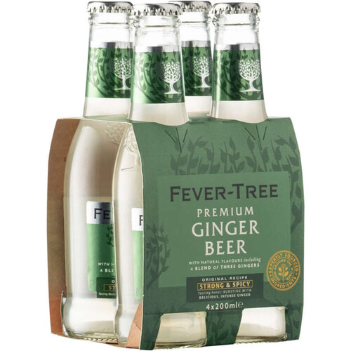 Fever Tree Ginger Beer 4x20cl
