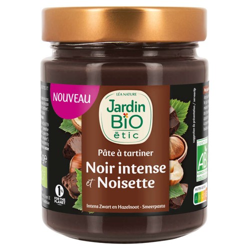 Jardin Bio Pâte à tartiner noir Intense Bio 300g