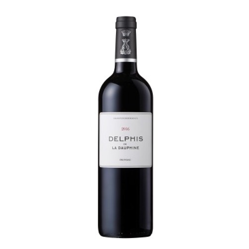 Delphis de Château La Dauphine Bordeaux Fronsac A.O.P. Rouge Bio 75CL