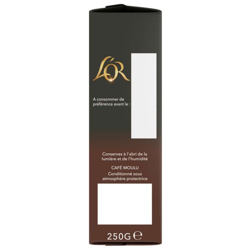 L'Or Café moulu Intense 100% Arabica intensité 7 250g
