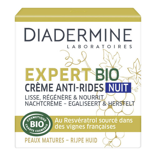 Diadermine Expert Crème de Nuit Bio 50ml