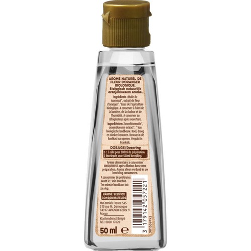 Vahiné Fleur d’Oranger Bio 50ml