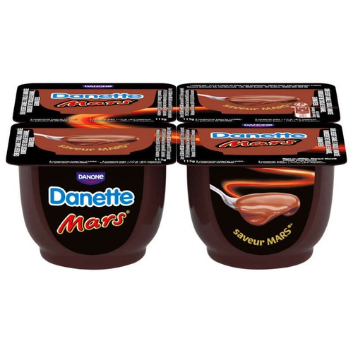 Danette Saveur Mars 4x115g
