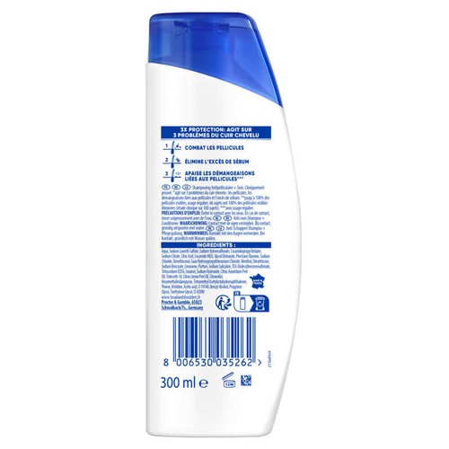 Head & Shoulders Citrus Fresh 2en1 Shampooing et après-shampooing antipelliculaire 300ml