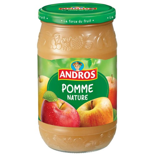 Andros Compote pomme nature 750g