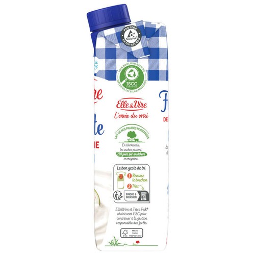 Elle & vire crème fleurette légère 12% mg brique 30cl