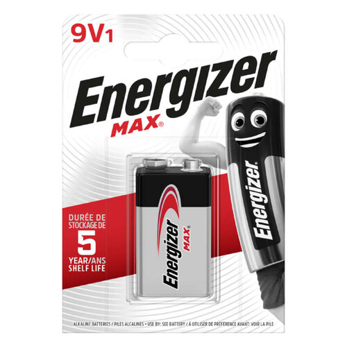 Energizer Pile 9V Max