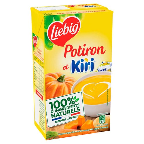 Liebig Soupe De Potiron Et Fromage Kiri 1L